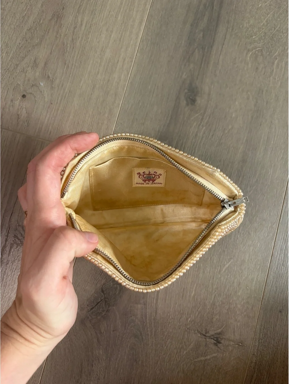 Vintage Reina Beaded Clutch Made in Japan